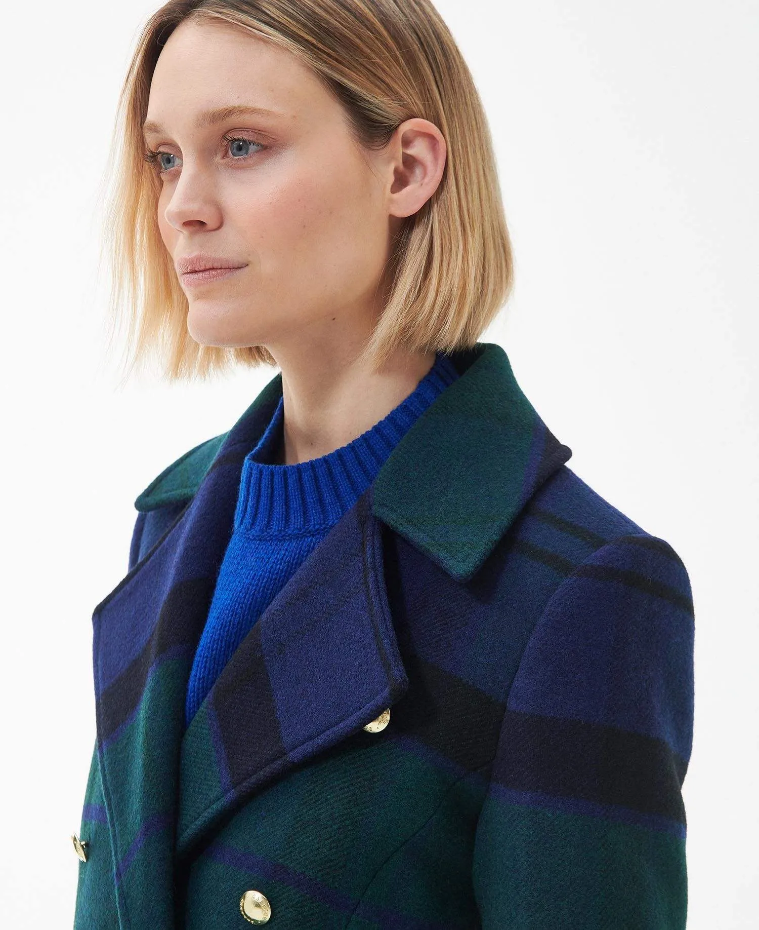Barbour Dömukápa - Inverraray Wool - Tartan