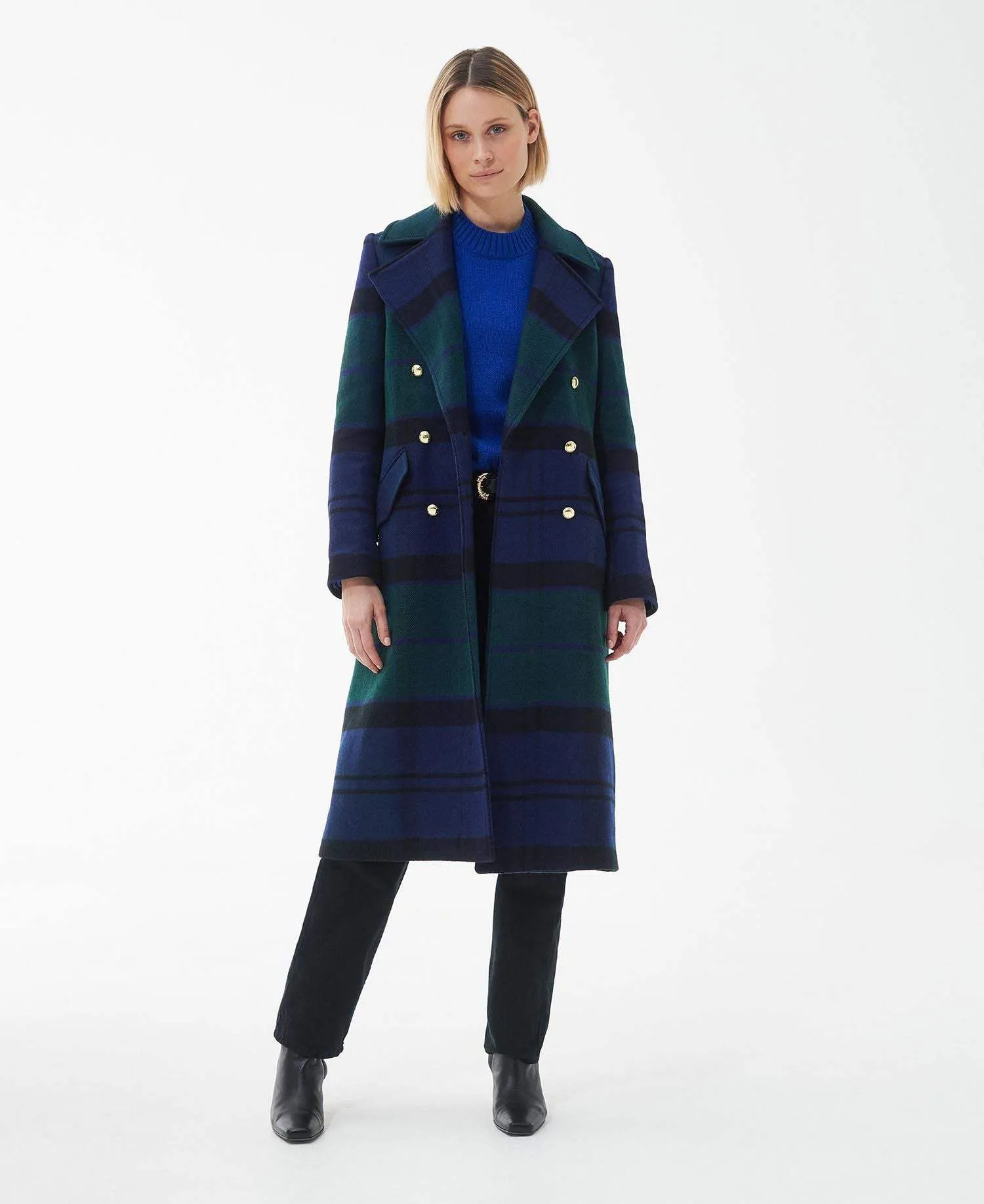 Barbour Dömukápa - Inverraray Wool - Tartan