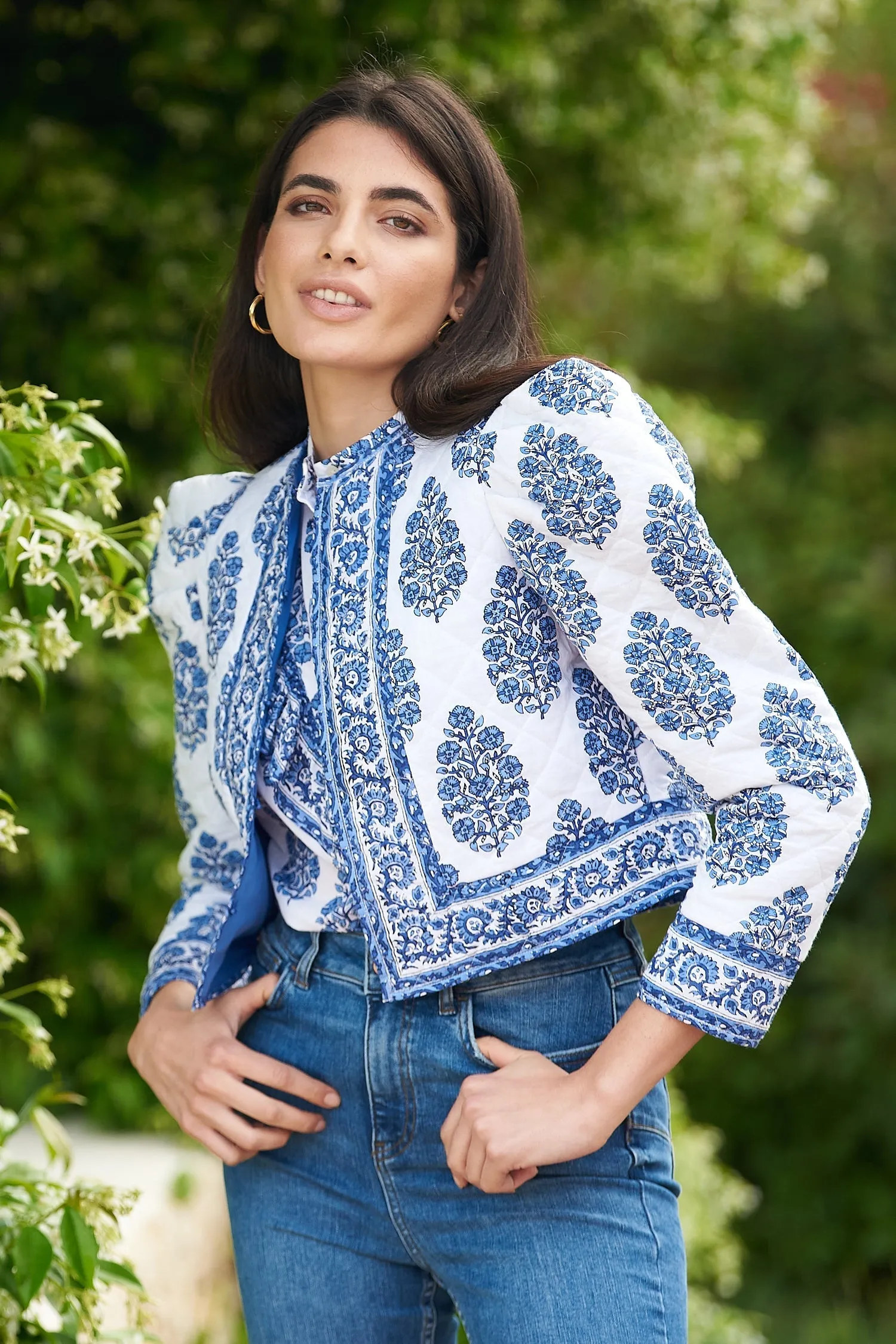 Blair Jacket in Indi Lapis