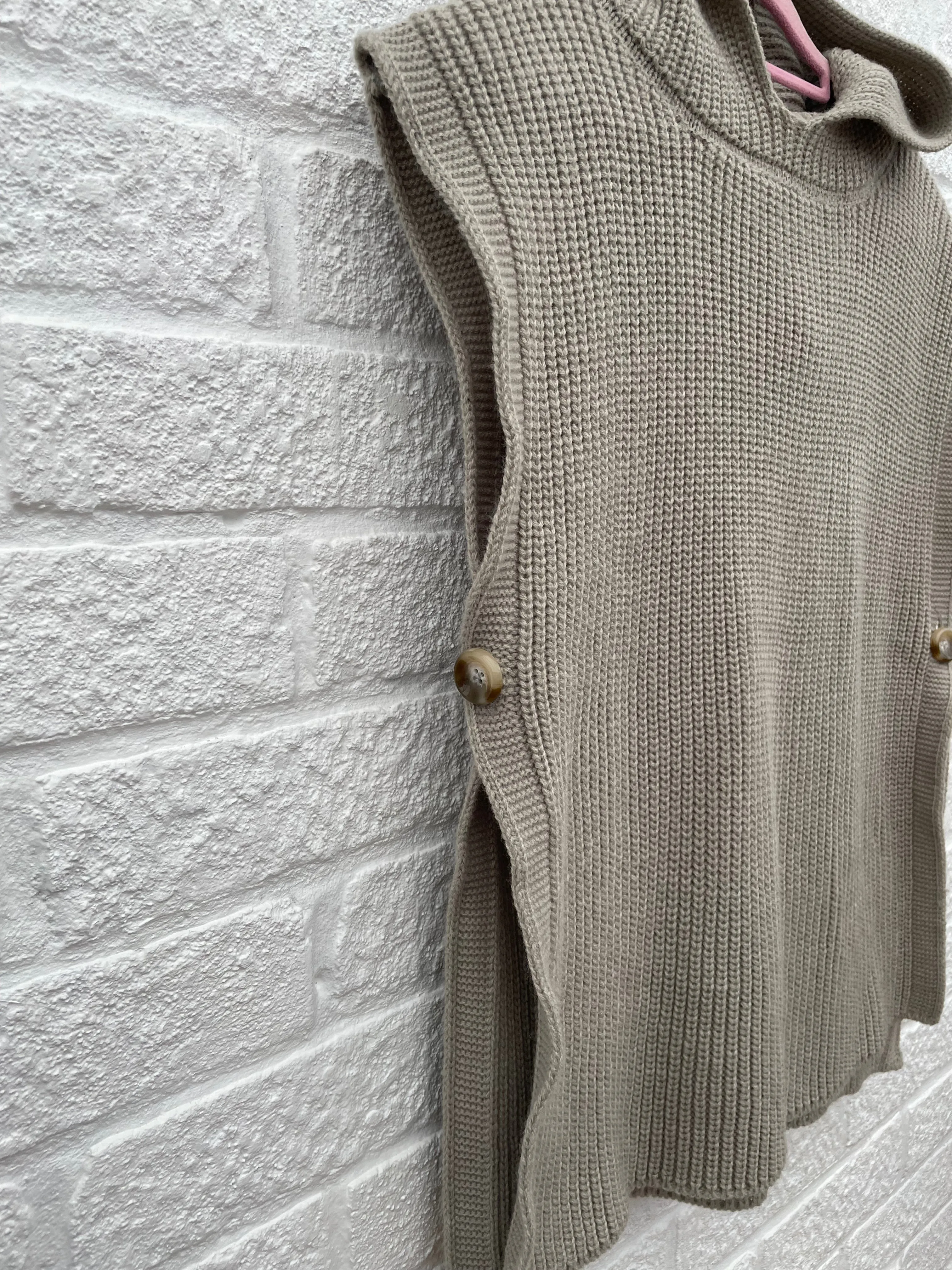 Cream Poncho Size Extra Small