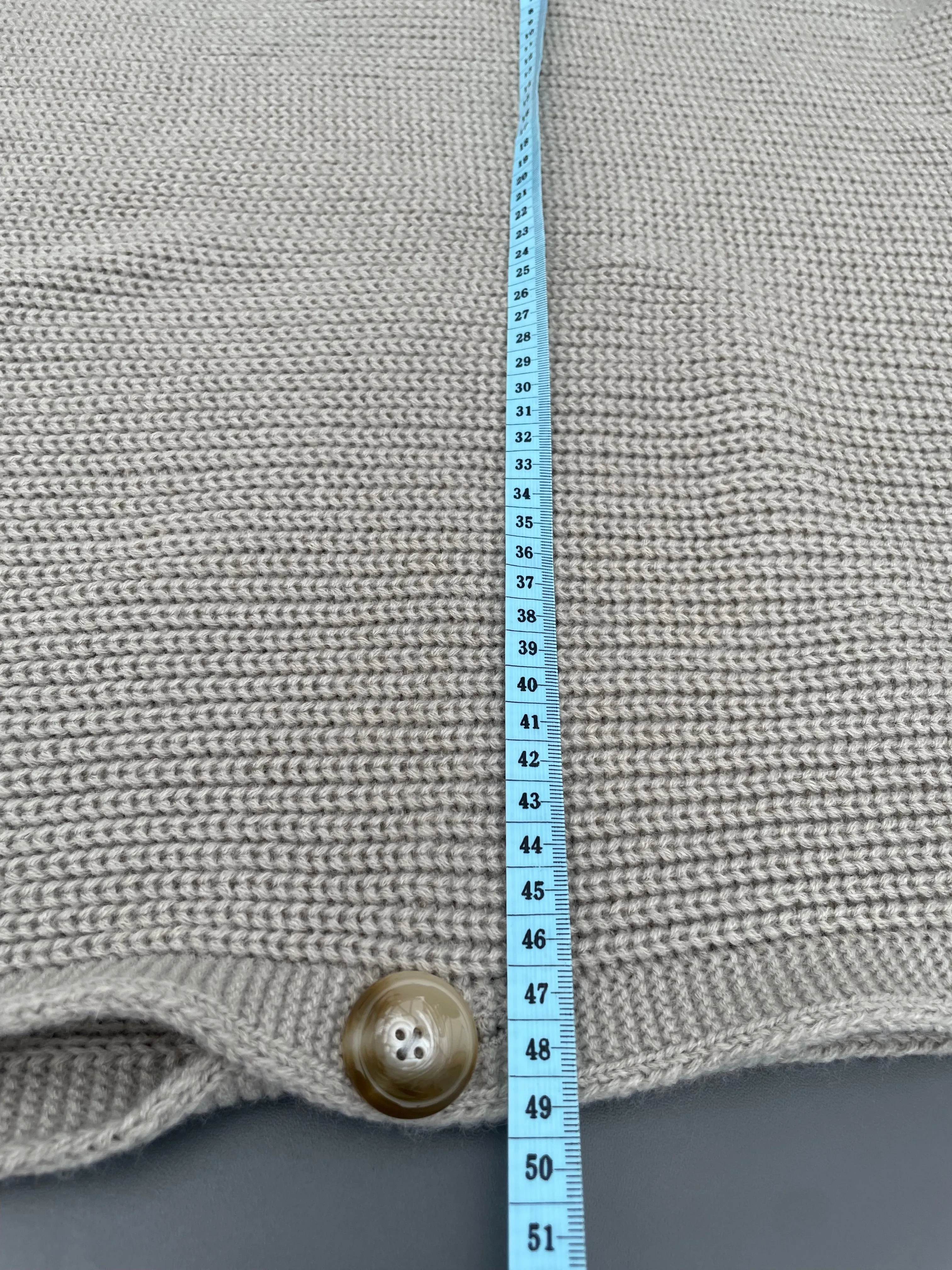Cream Poncho Size Extra Small