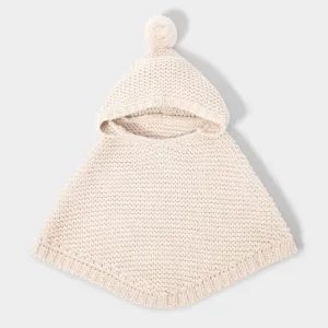 Eggshell Baby Poncho BA0129