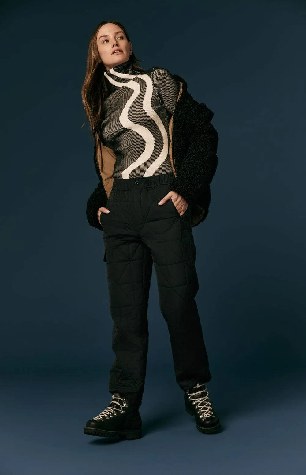 Indra II Ski Sweater | Black