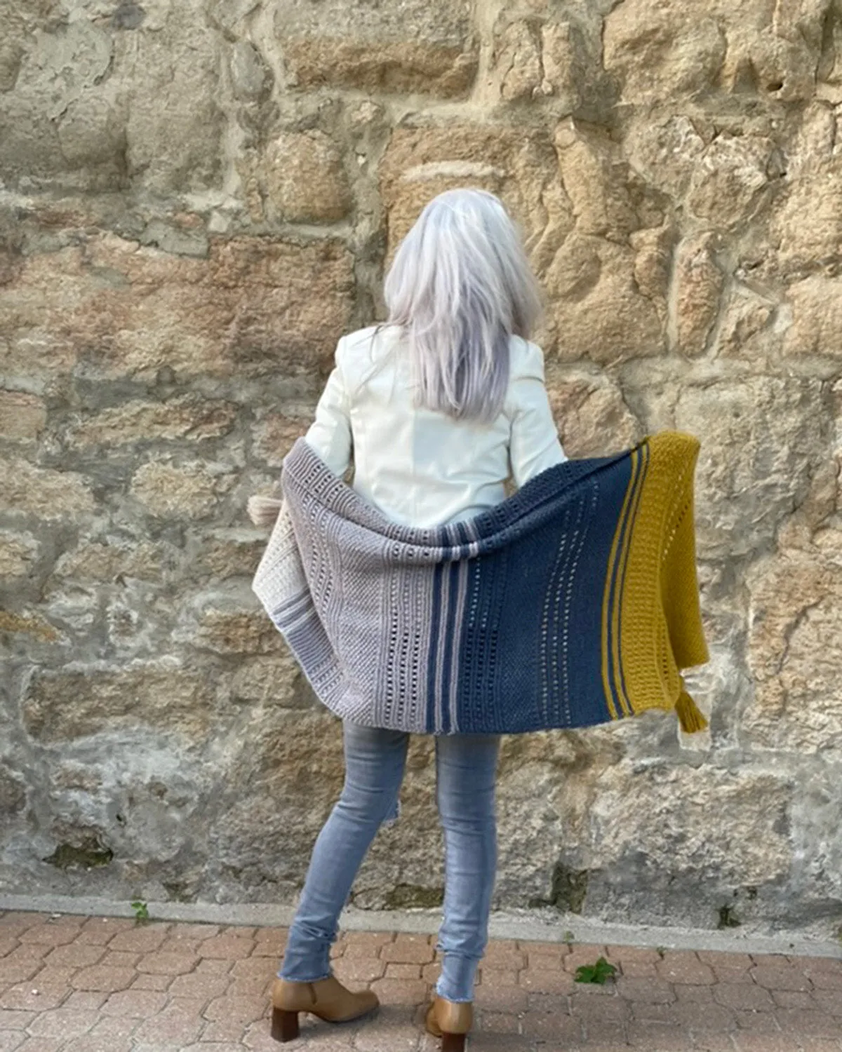 Knit Kit - The Textured Wrap