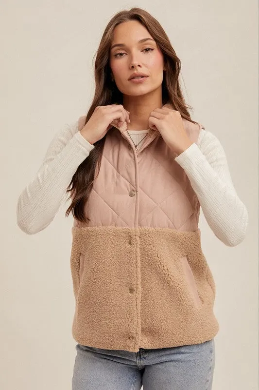 Rosey Shearling Vest