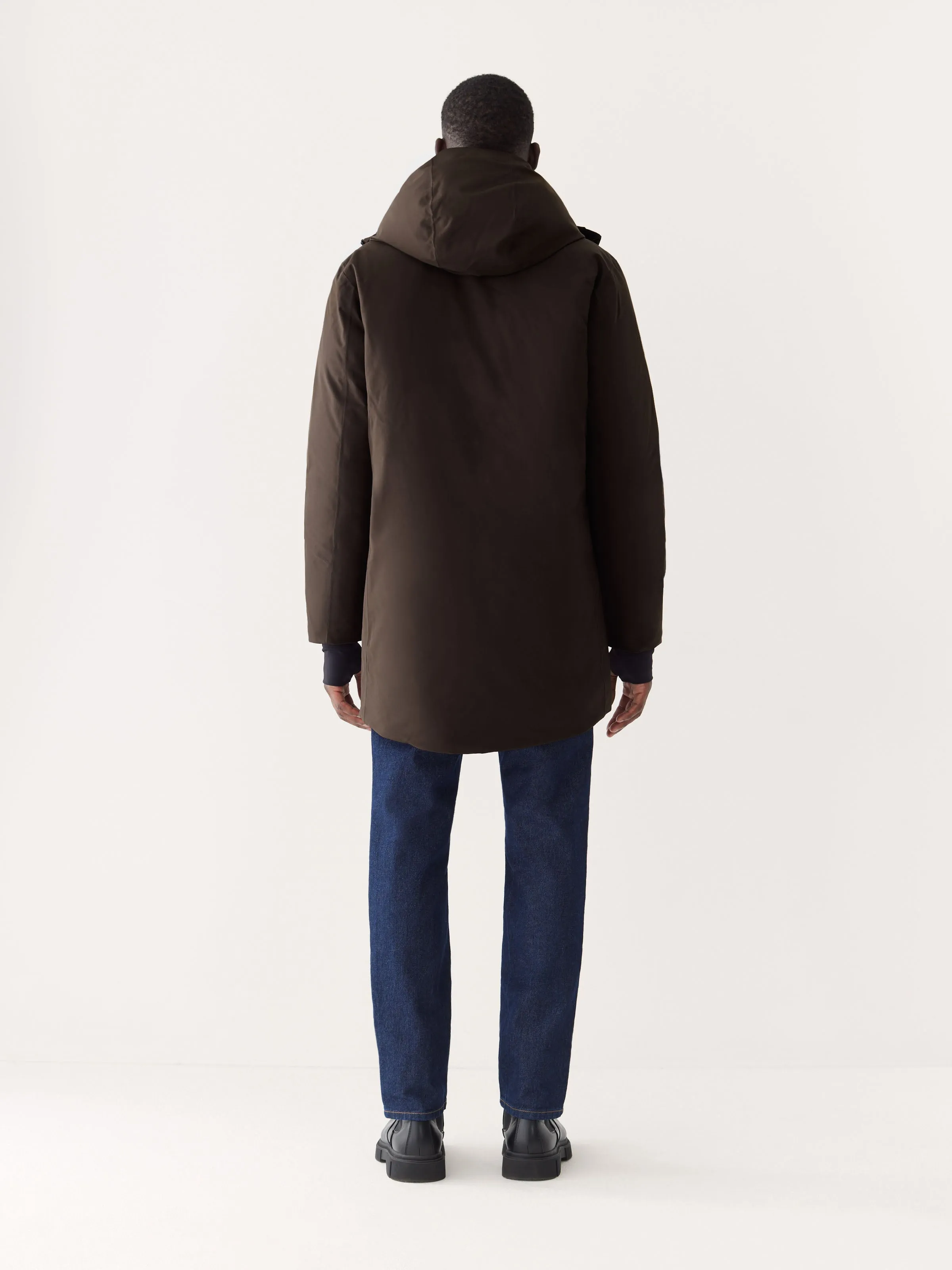 The Capital Parka in Espresso