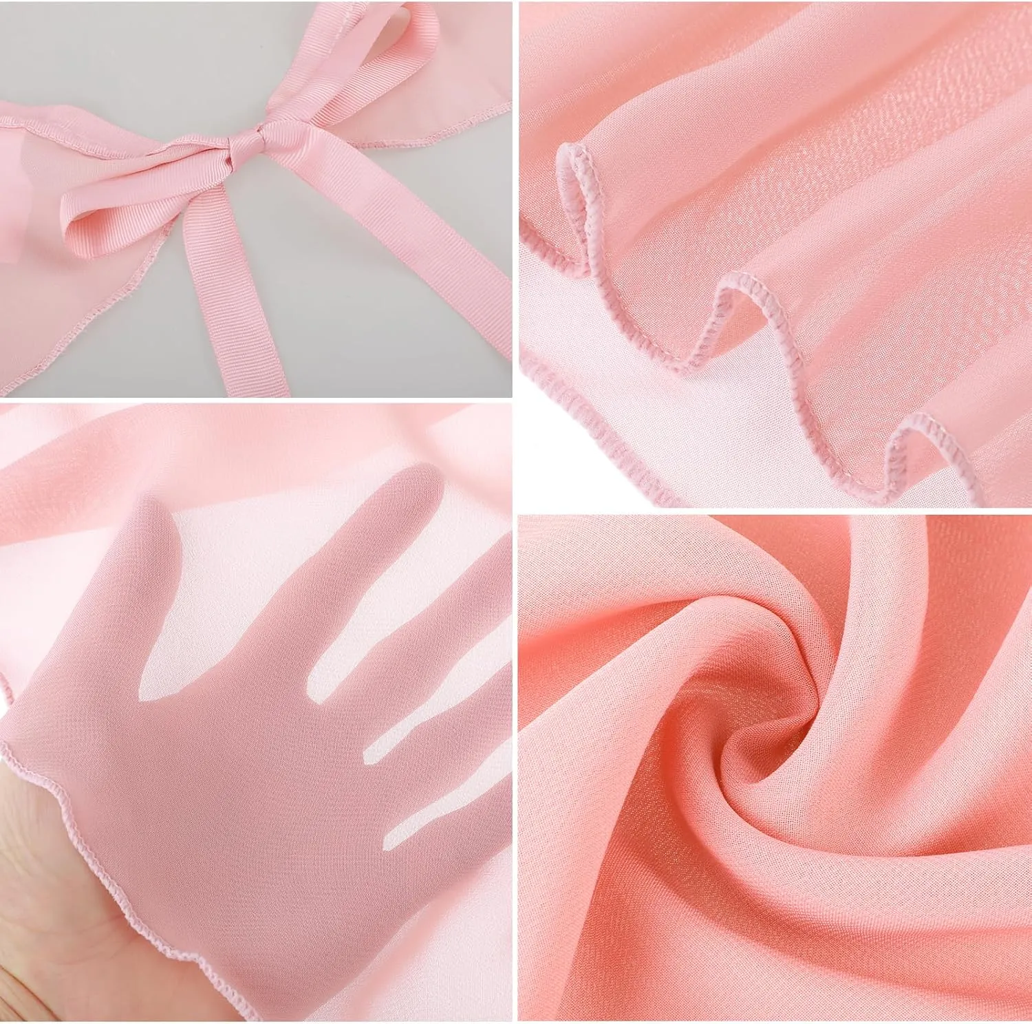 Women's Ballet Wrap Skirt Chiffon Dance Wrap Skirt with Adjustable Waist Tie Gymnastics Ballet Skirts for Women