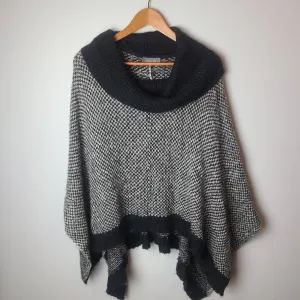 wooden ships knit pullover poncho
