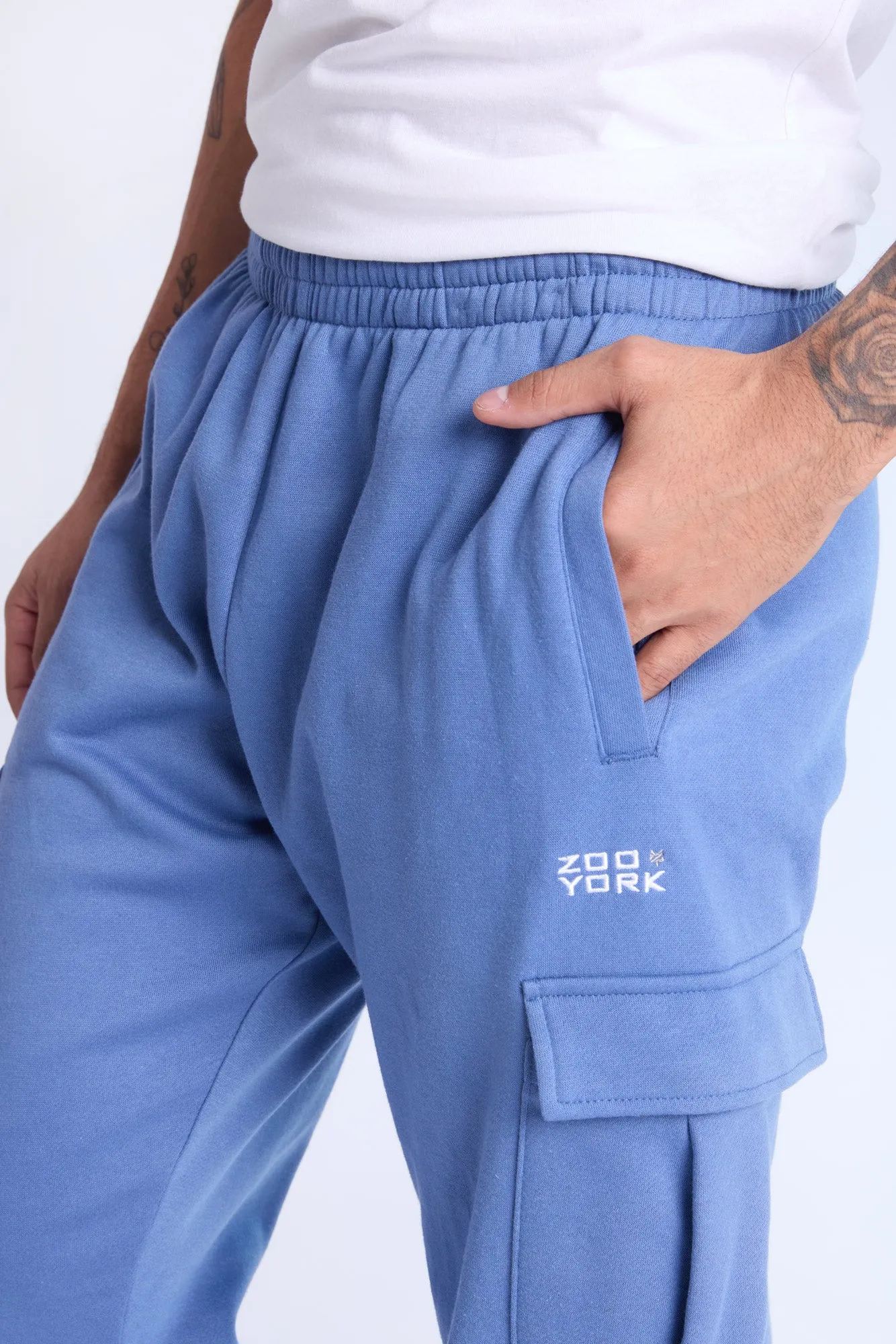 Zoo York Mens Cargo Sweatpant
