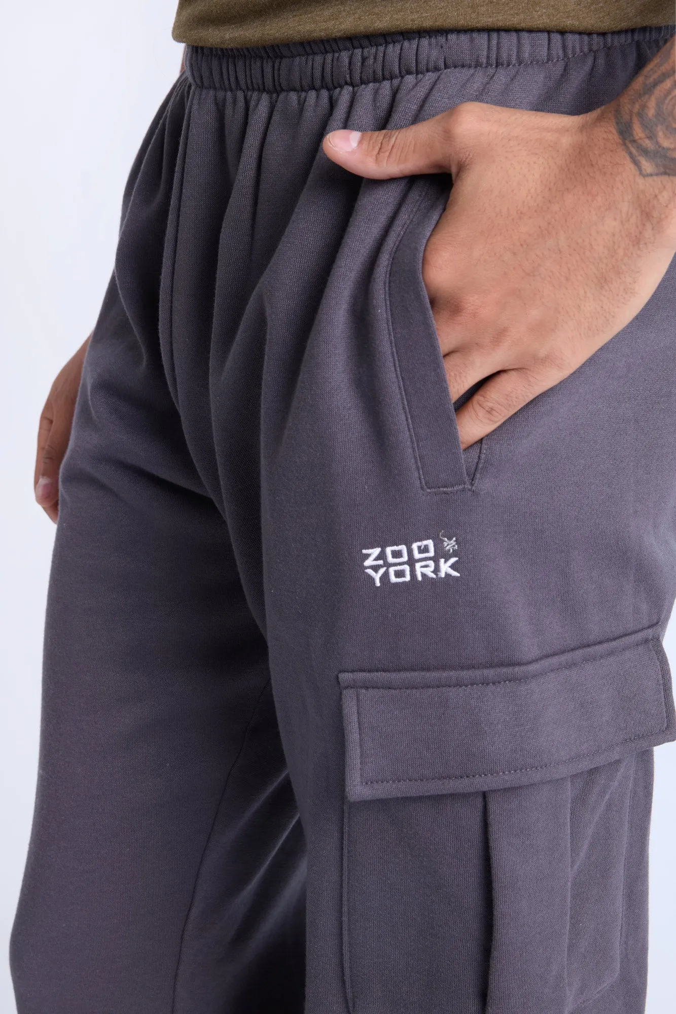 Zoo York Mens Cargo Sweatpant