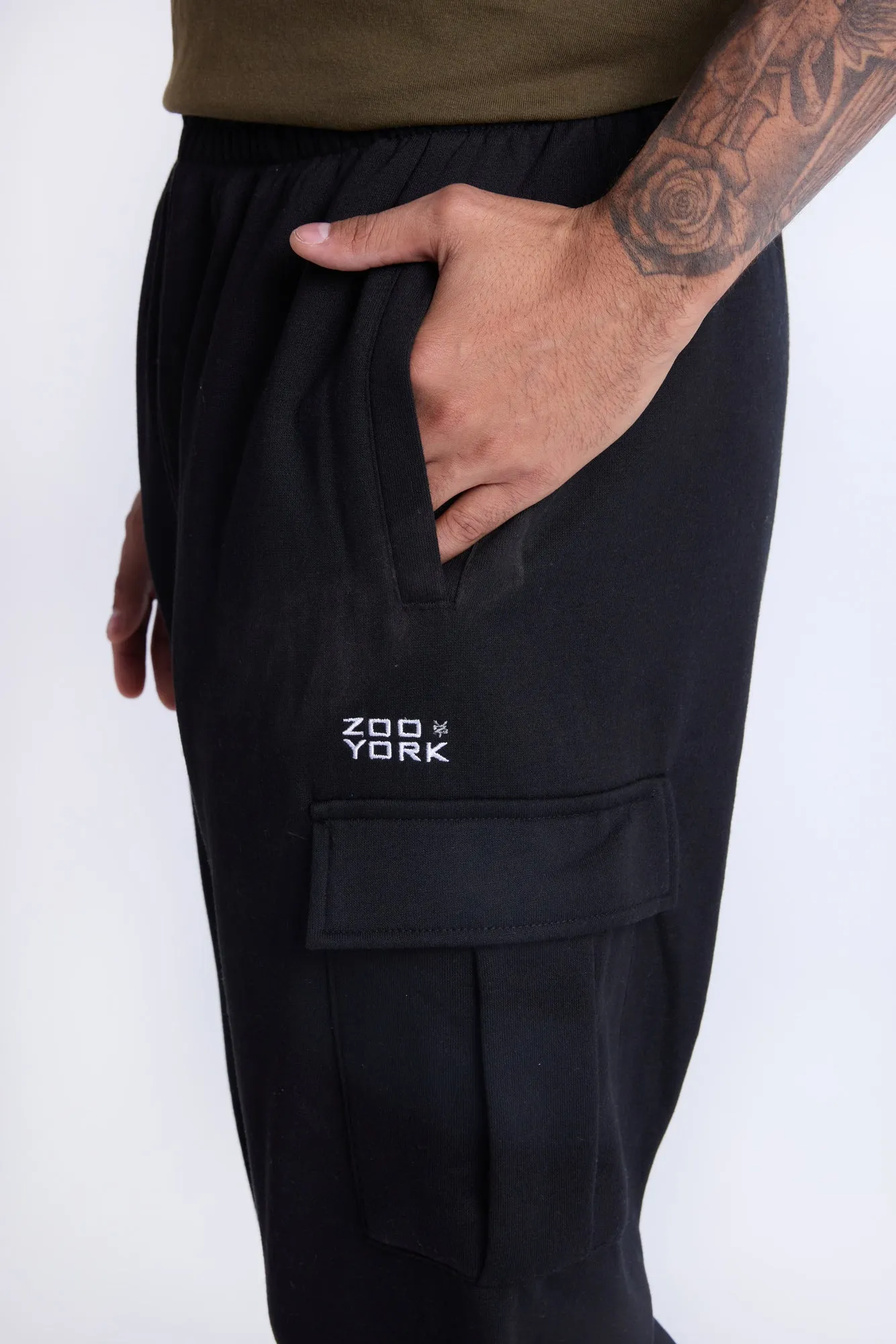 Zoo York Mens Cargo Sweatpant