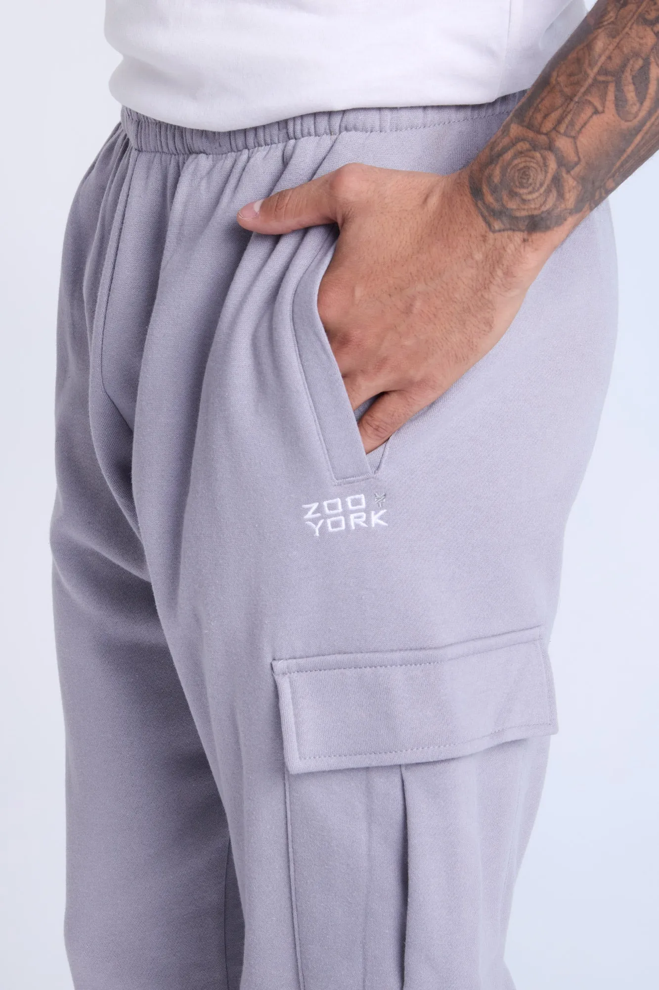 Zoo York Mens Cargo Sweatpant