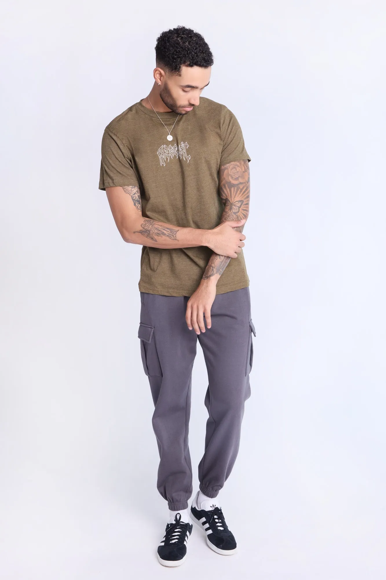 Zoo York Mens Cargo Sweatpant