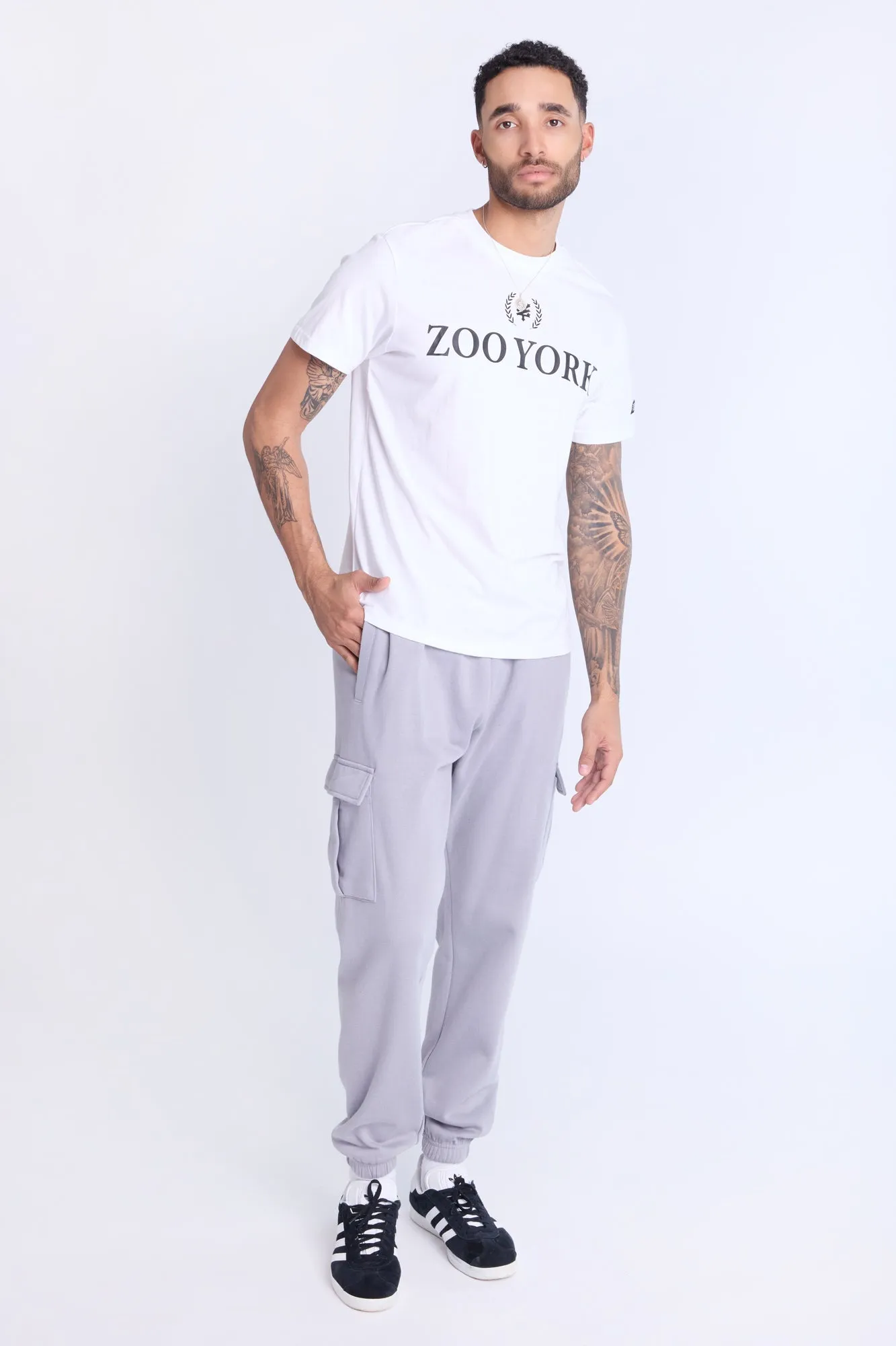 Zoo York Mens Cargo Sweatpant